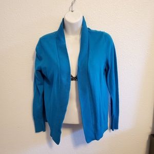 Light blue womens cardigan
